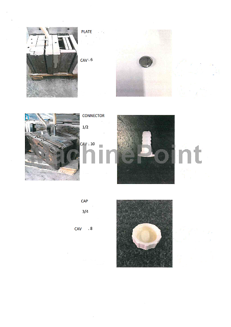  - Moulds for Bathroom/Shower - Used machine