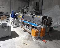 Twin-screw extruder for PVC compounds INDUSTRIE GENERALI CGB 130/21D