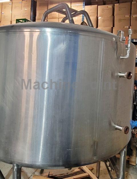  - steamed jacketed processor done top cone bottom s/s 1,188 gallon  - Machine d'occasion