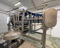 Fruits processing line FLOTTWEG grinding and pressing fruit and vegetables