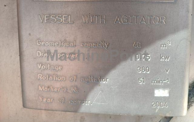 BIOMASH - Vessel with agitator - Maszyna używana