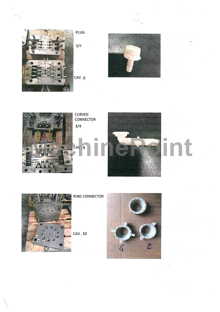  - Moulds for Bathroom/Shower - Used machine