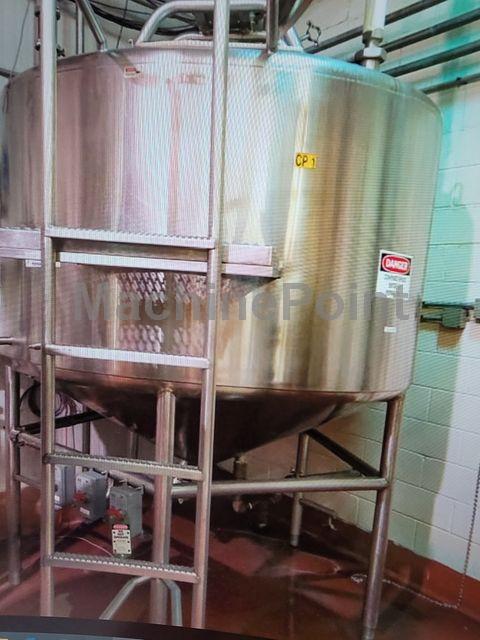  - steamed jacketed processor done top cone bottom s/s 1,188 gallon  - Gebrauchtmaschinen