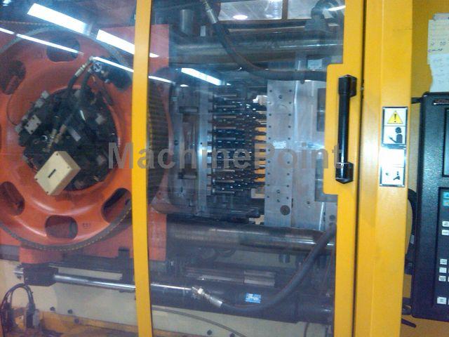 Máquina de moldeo por inyección para preformas - HUSKY - INDEX QUAD 250 60 CAV