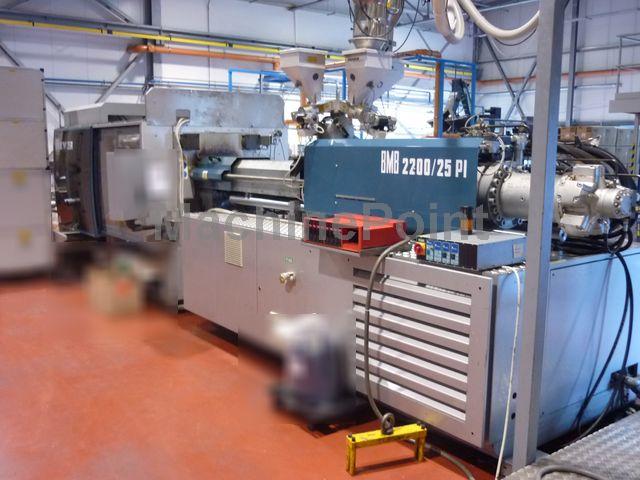 Injection moulding machine for food and beverages caps - BMB - 25PI/2200
