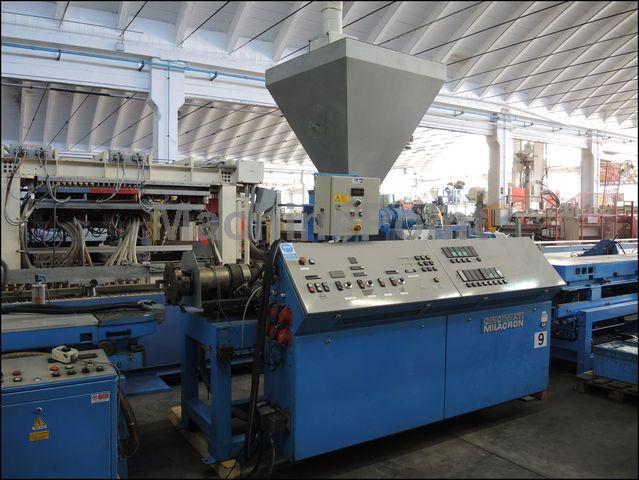 Extrusion line for corrugated pipes - CINCINNATI EXTRUSION - CMT45 - UC25/70