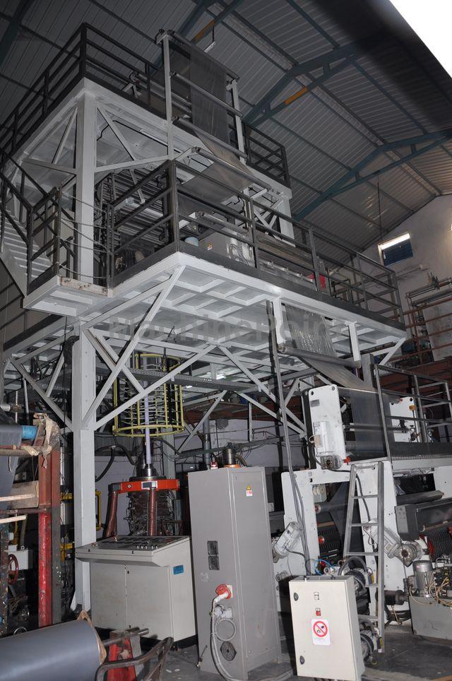 Ligne d'extrusion gonflage multi-couches - GHIOLDI - 5 layer IBC