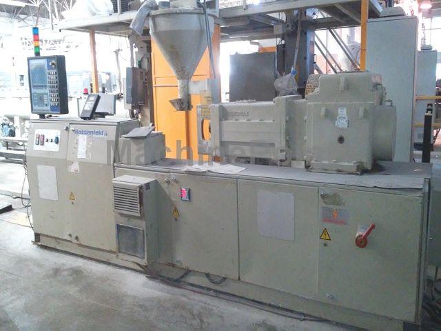 Extrusion line for corrugated pipes - DROSSBACH - HD 250.38