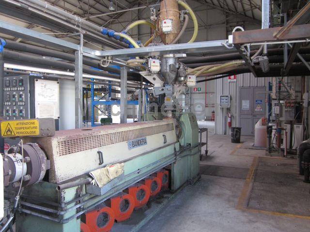 Extrusion line for PE/PP pipes - BANDERA - TR 100/30D