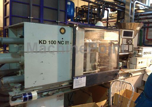 Enjeksiyon kalıplama makinası - DEMAG - KD100-NC III