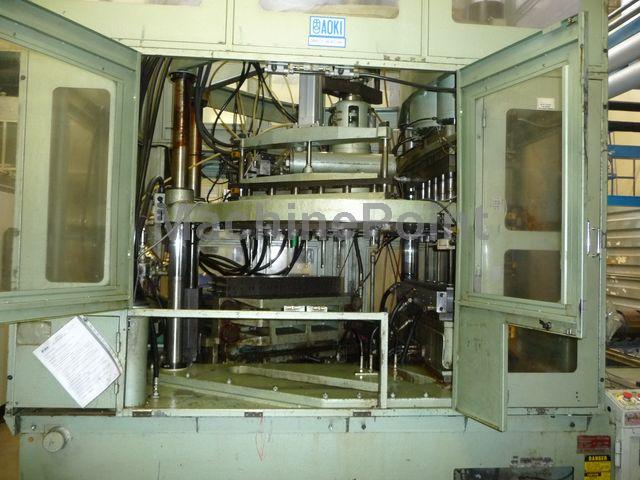 Máquina de moldeo por inyección-soplado para botellas de PET - AOKI - SBIII-500LL-75