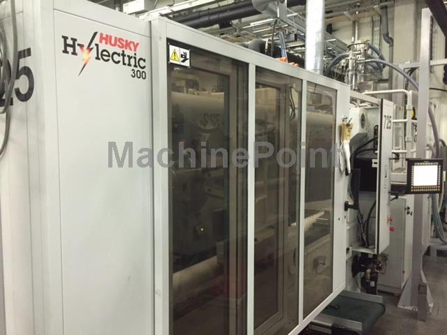 Injection moulding machine for food and beverages caps - HUSKY - HL 300 RS 55/50