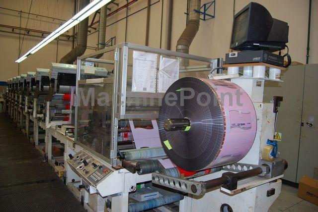 Label flexo printing machines - OMET - MULTIFLEX UN 620 FP 