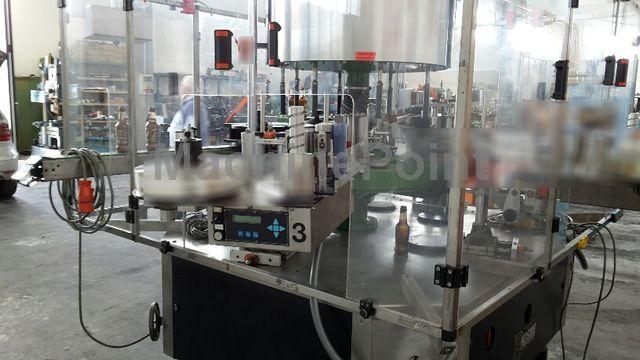 Labelling machine for glass bottles - KOSME - EXTRA -ADH-S3-E3