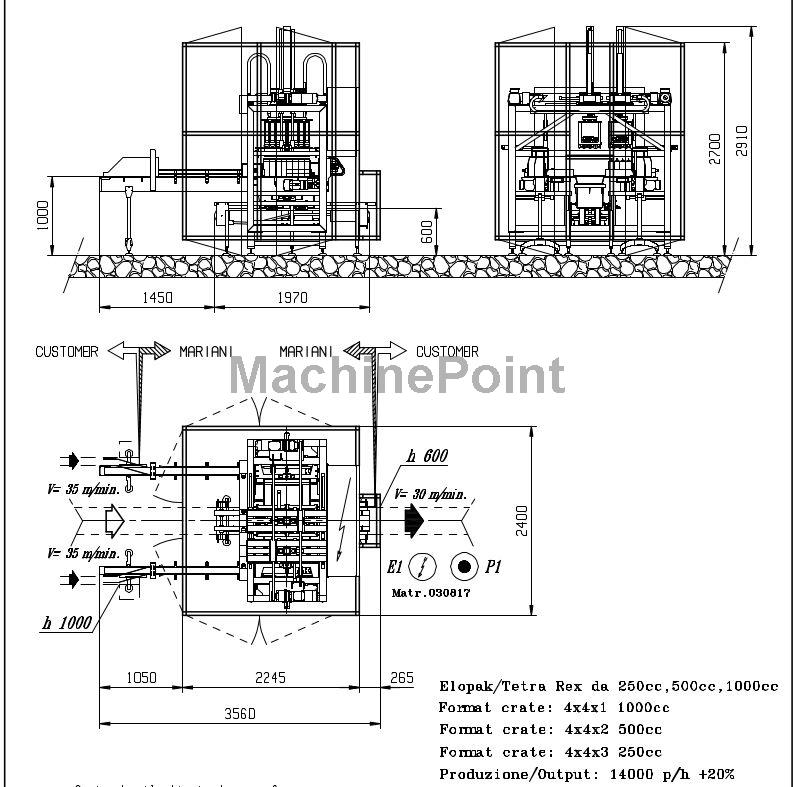 MARIANI - MRC/DE-DT - Used machine