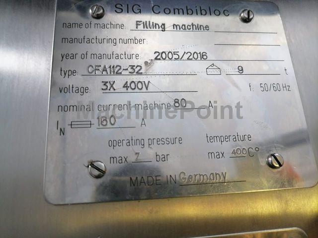 SIG COMBIBLOC - CFA 112-32 - Použitý Stroj