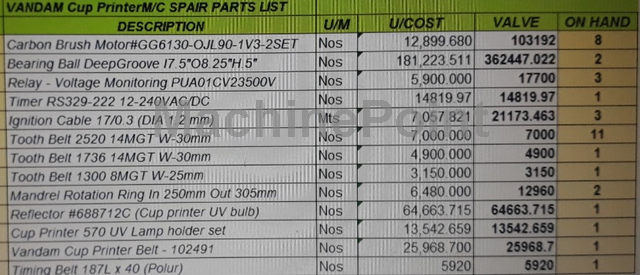 VAN DAM - 570 Com III - Kullanılmış makine