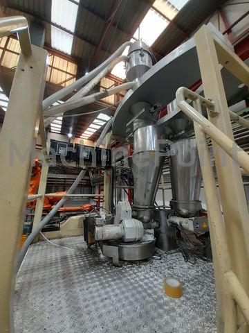 HUSKY - Q2350 P185/140 inline compounder ZSK 70 - Used machine