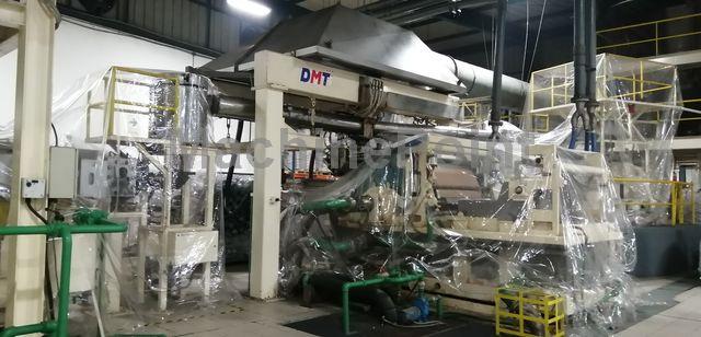 DMT - BOPP complete extrusión line – Film width 6 800 mm on winder
2 450 kg/h of co extruded film 3 layers A – B – C
Thickness range 15 – 60 mm - Maszyna używana