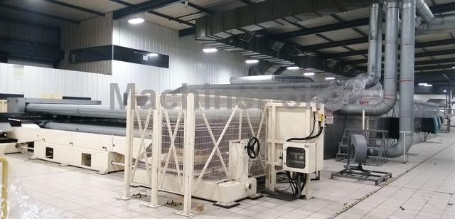 DMT - BOPP complete extrusión line – Film width 6 800 mm on winder
2 450 kg/h of co extruded film 3 layers A – B – C
Thickness range 15 – 60 mm - Maszyna używana