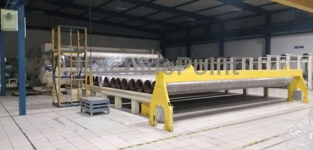DMT - BOPP complete extrusión line – Film width 6 800 mm on winder
2 450 kg/h of co extruded film 3 layers A – B – C
Thickness range 15 – 60 mm - Maszyna używana