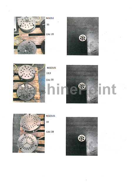  - Moulds for Bathroom/Shower - Used machine