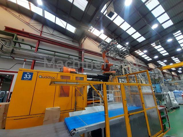 HUSKY - Q2350 P185/140 inline compounder ZSK 70 - Used machine