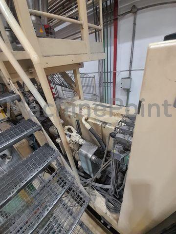 HUSKY - Q2350 P185/140 inline compounder ZSK 70 - Used machine