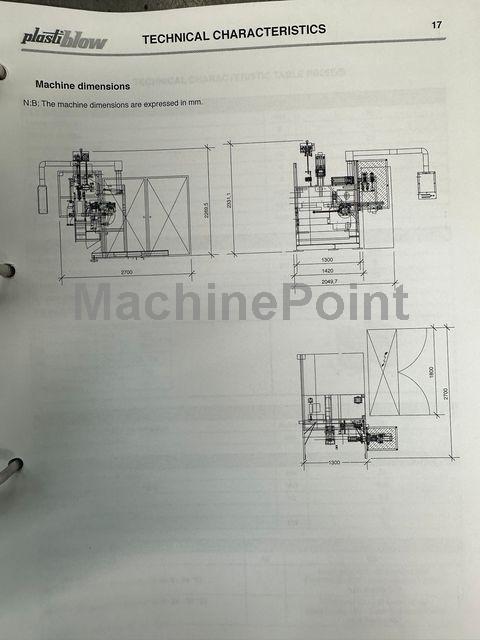 PLASTIBLOW - PB500 E/S - Used machine