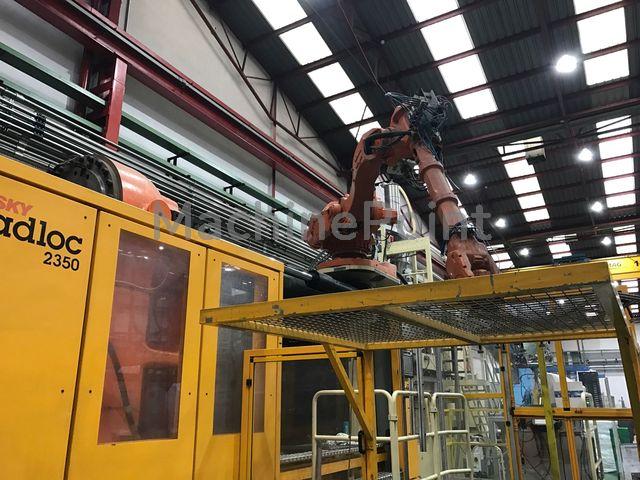 HUSKY - Q2350 P185/140 inline compounder ZSK 70 - Used machine