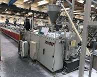 Extrusion line for PVC profiles CINCINNATI MILACRON Titan 68R-Konos 50P