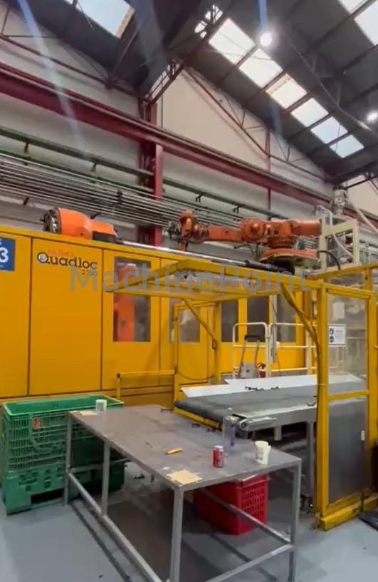 HUSKY - Q2350 P185/140 inline compounder ZSK 70 - Used machine