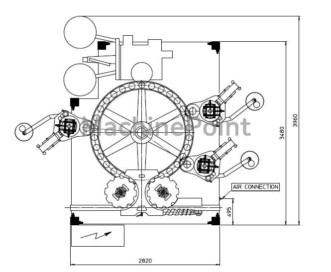 SACMI - OPERA 500 COMBI 30T  - Used machine