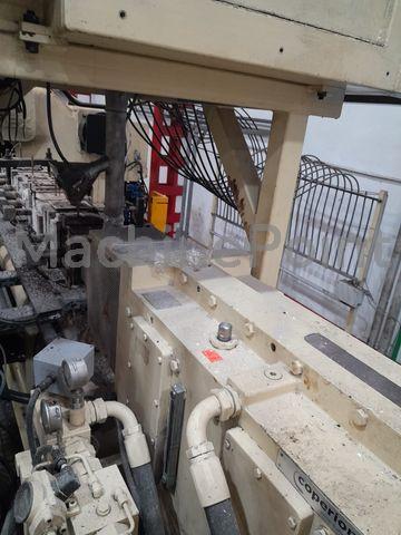 HUSKY - Q2350 P185/140 inline compounder ZSK 70 - Used machine