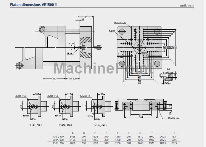 ZHAFIR - VE1500II / 640H - Maszyna używana