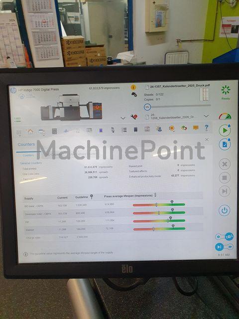 HP INDIGO - 7000 - Maszyna używana
