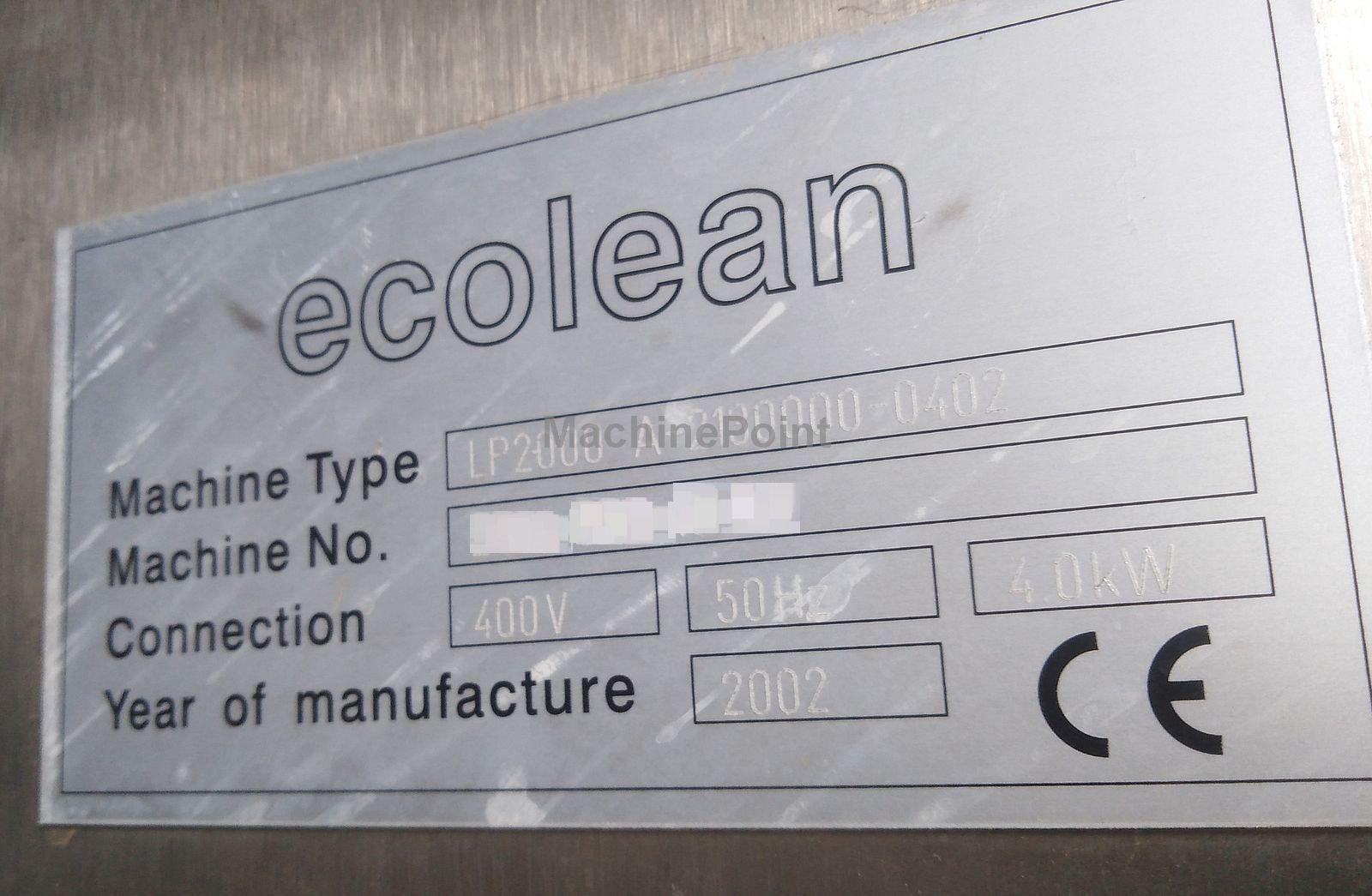 ECOLEAN - LP 2000 - Maszyna używana
