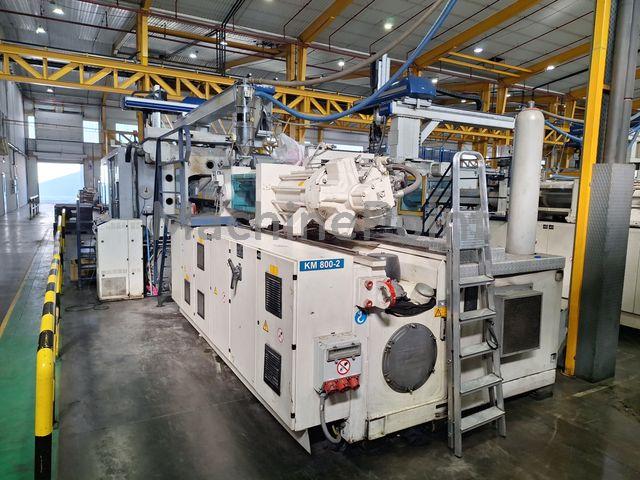 KRAUSS MAFFEI - KM 800-6100MX - Used machine