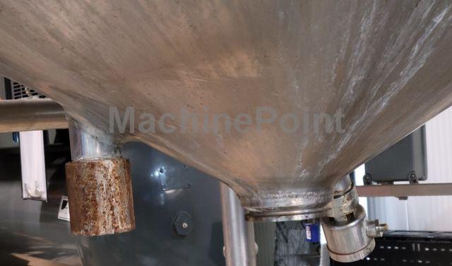  - steamed jacketed processor done top cone bottom s/s 1,188 gallon  - Macchina usata