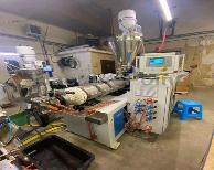 Extrusion line for PVC profiles - JWELL - SJZ55/110-YF240