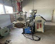 Einschnecken-Extruder für PVC-Compounds AOURI PLASTIC MACHINERY SJ90X28 PVC Granulating line