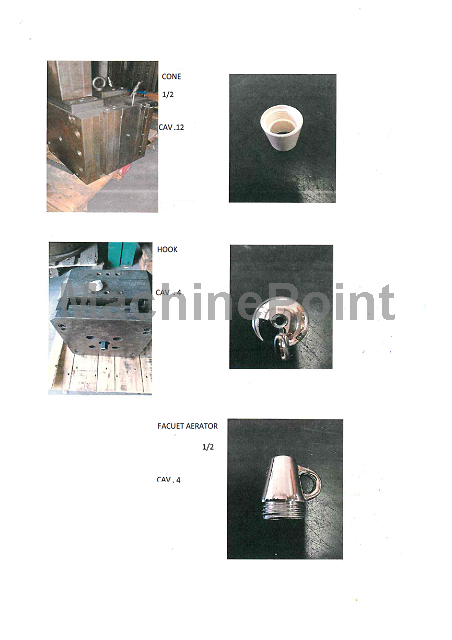  - Moulds for Bathroom/Shower - Used machine