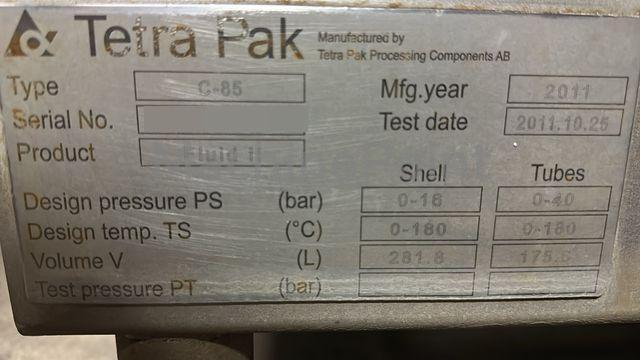 TETRA PAK - Tetra Therm Aseptic Drink System (4th generation) - Maquinaria usada