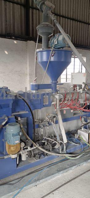 SAI MACHINE TOOLS - SMT-2-65-18V PVC Extruder (PC - 27000) - Used machine