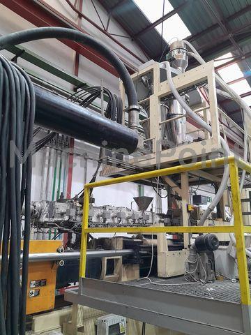 HUSKY - Q2350 P185/140 inline compounder ZSK 70 - Used machine