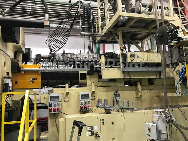 HUSKY - Q2350 P185/140 inline compounder ZSK 70 - Used machine