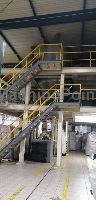 DMT - BOPP complete extrusión line – Film width 6 800 mm on winder
2 450 kg/h of co extruded film 3 layers A – B – C
Thickness range 15 – 60 mm - Maszyna używana
