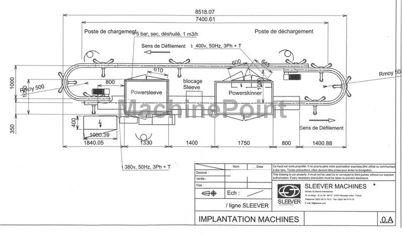 SLEEVER INTERNATIONAL - 130 SL 2V 90 - Kullanılmış makine