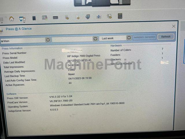 HP INDIGO - 7900 Digital Press - Machine d'occasion