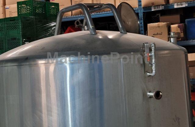  - steamed jacketed processor done top cone bottom s/s 1,188 gallon  - Maquinaria usada
